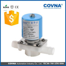 Resistente a la corrosión PTFE PVC PP electroválvula selector desviador electroválvula